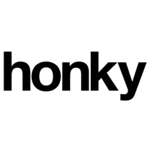 honky transparent logo